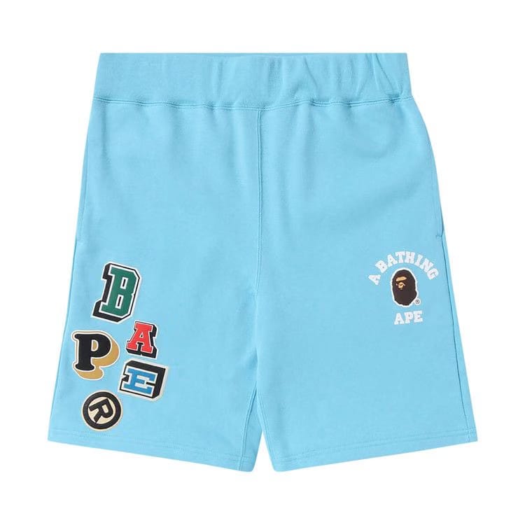 BAPE Multi Fonts Sweatshorts Sax