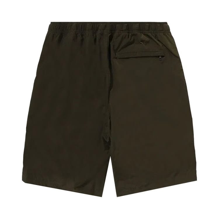 BAPE College Beach Shorts Olive Drab