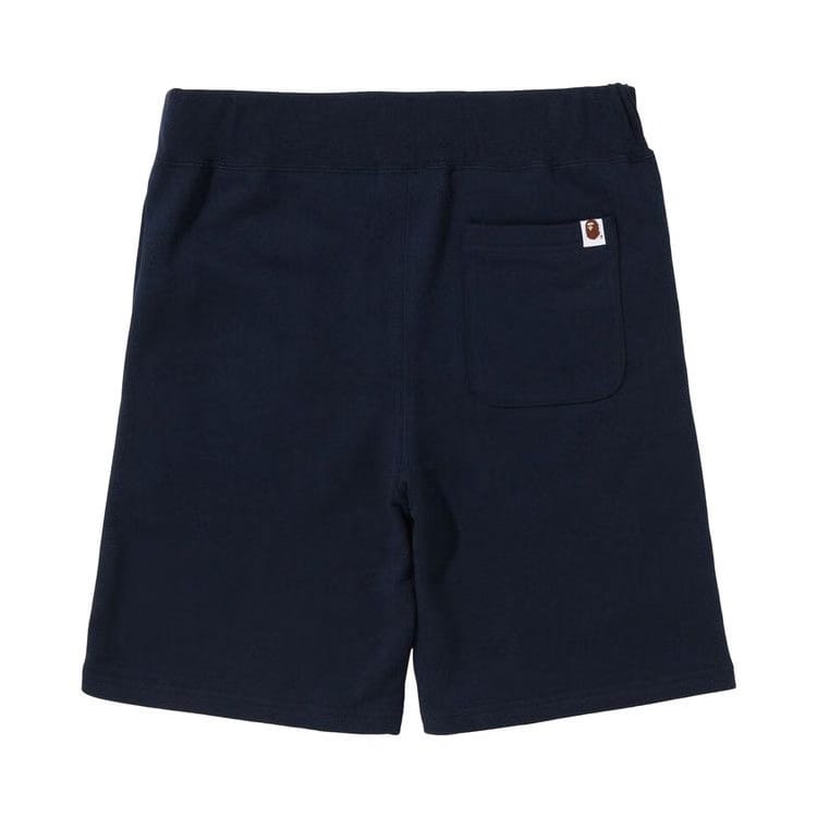 BAPE Multi Fonts Sweatshorts Navy