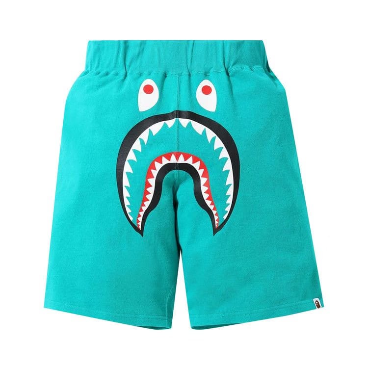 BAPE Shark Wide Sweatshorts Blue