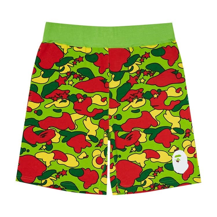 BAPE Sta Camo Sweat Shorts Multicolor