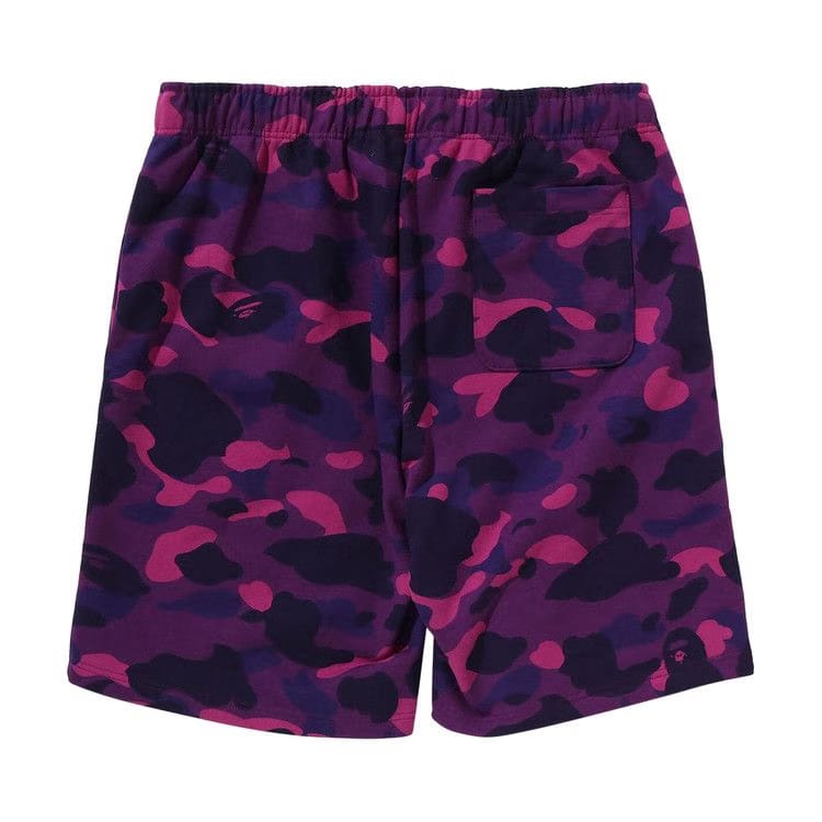 BAPE ABC Camo Shark Sweatshorts Purple
