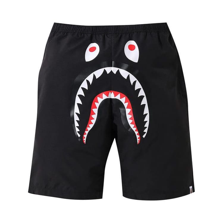 BAPE Shark Beach Shorts Black