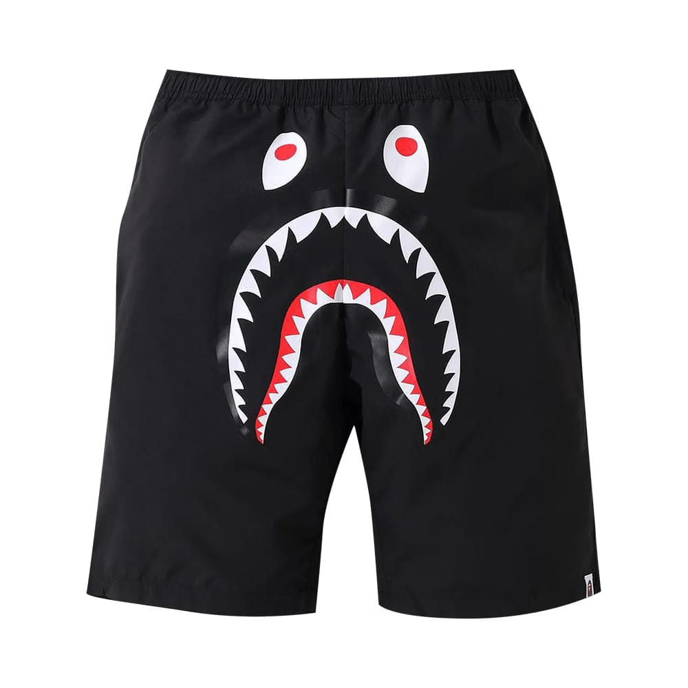 BAPE Shark Beach Shorts Black