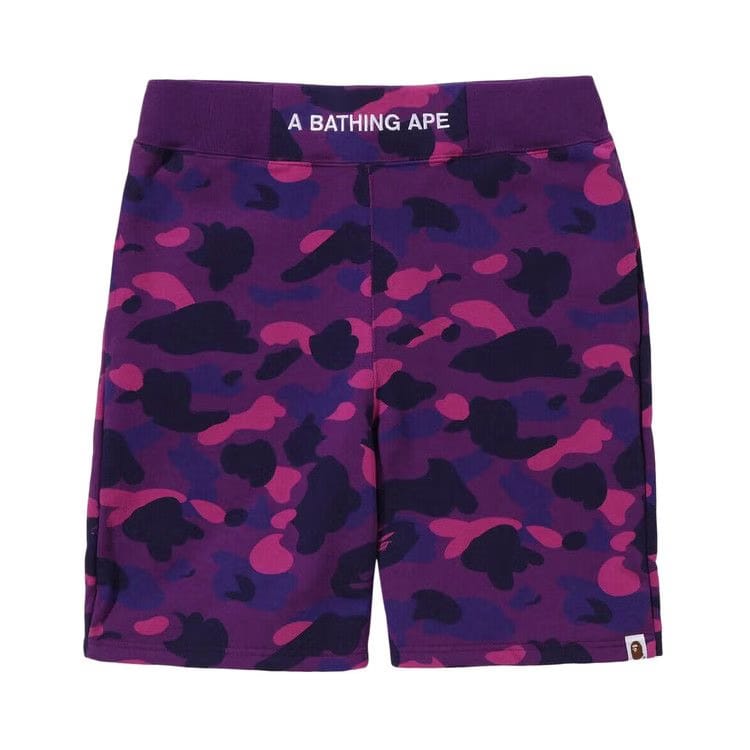 BAPE Color Camo Sweatshorts Purple