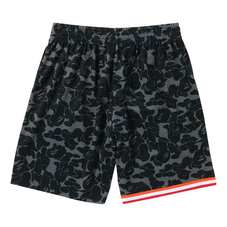 BAPE x Mitchell & Ness Miami Heat Shorts Black