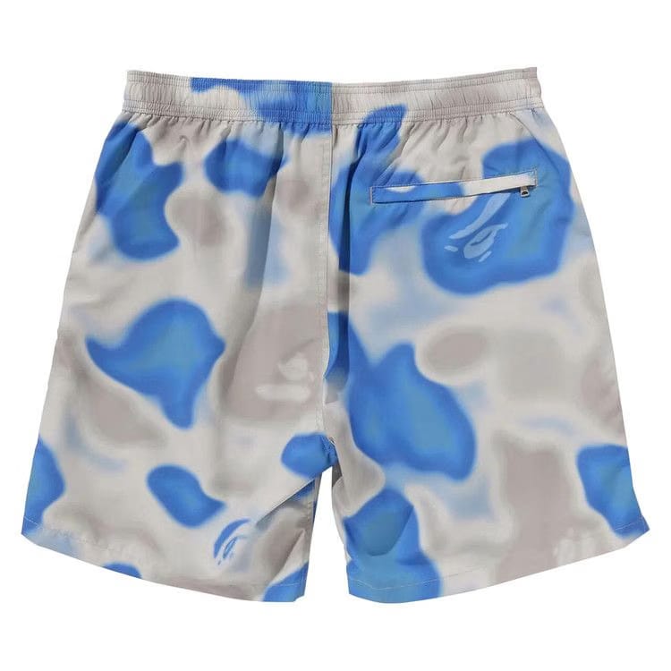 BAPE Liquid Camo One Point Beach Shorts Blue