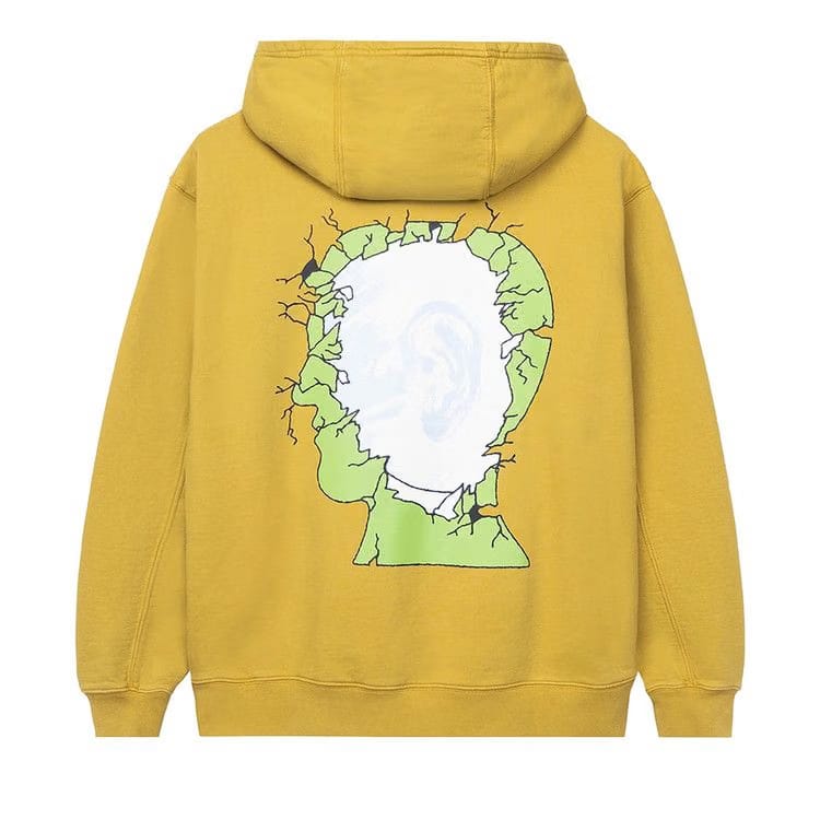 Brain Dead Break Through Hoodie Yellow