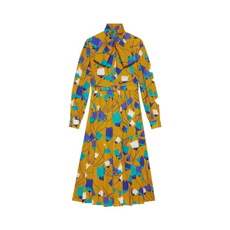 Gucci Maxi Dress Mustard