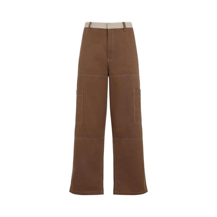 Off-White Straight Cargo Pants Bison/Cream