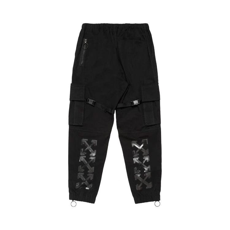 Off-White Arrow Cotton Cargo Pant Black