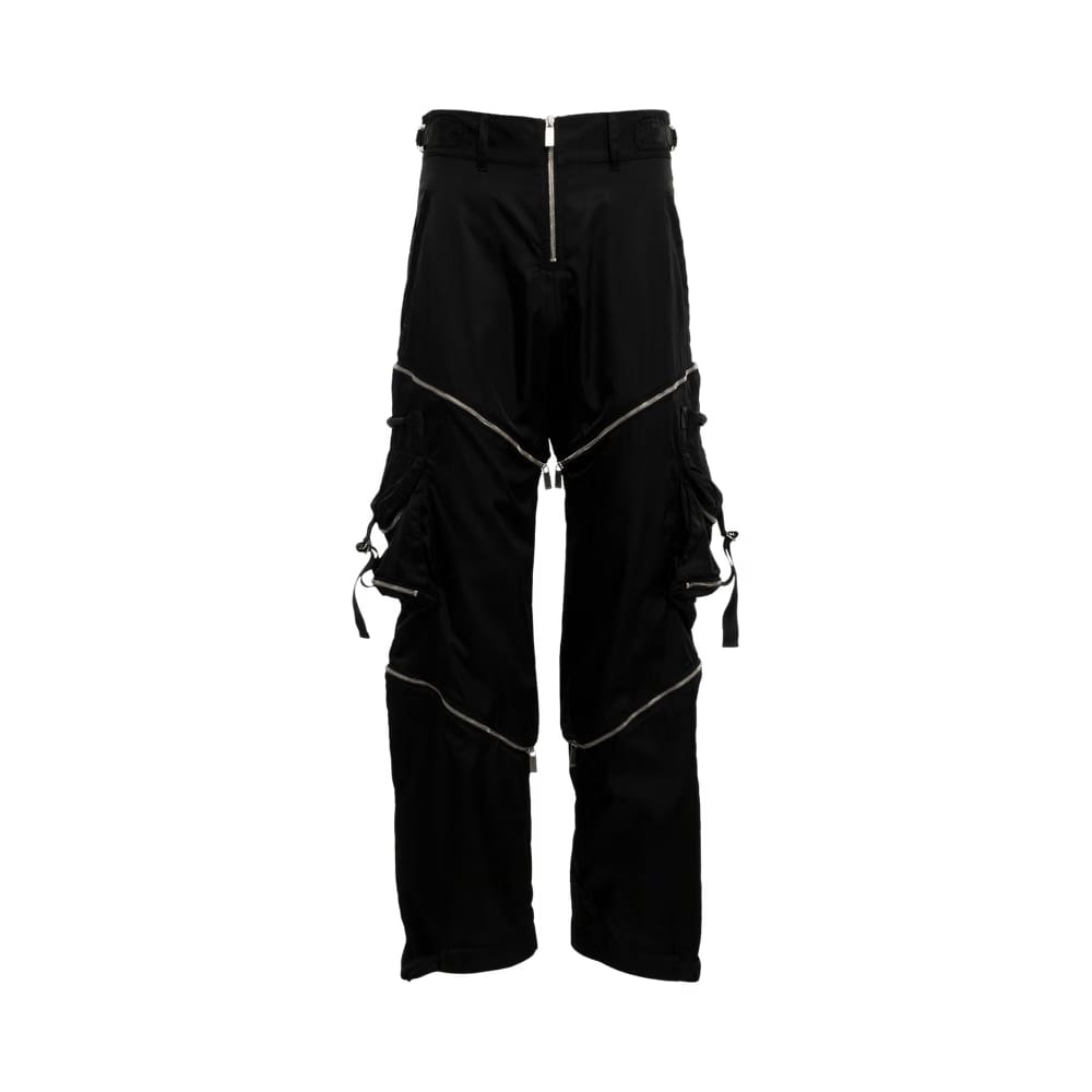 Off-White Zip Nylon Cargo Pant Black