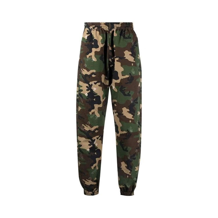 Off-White Logo Casual Pant Camouflage