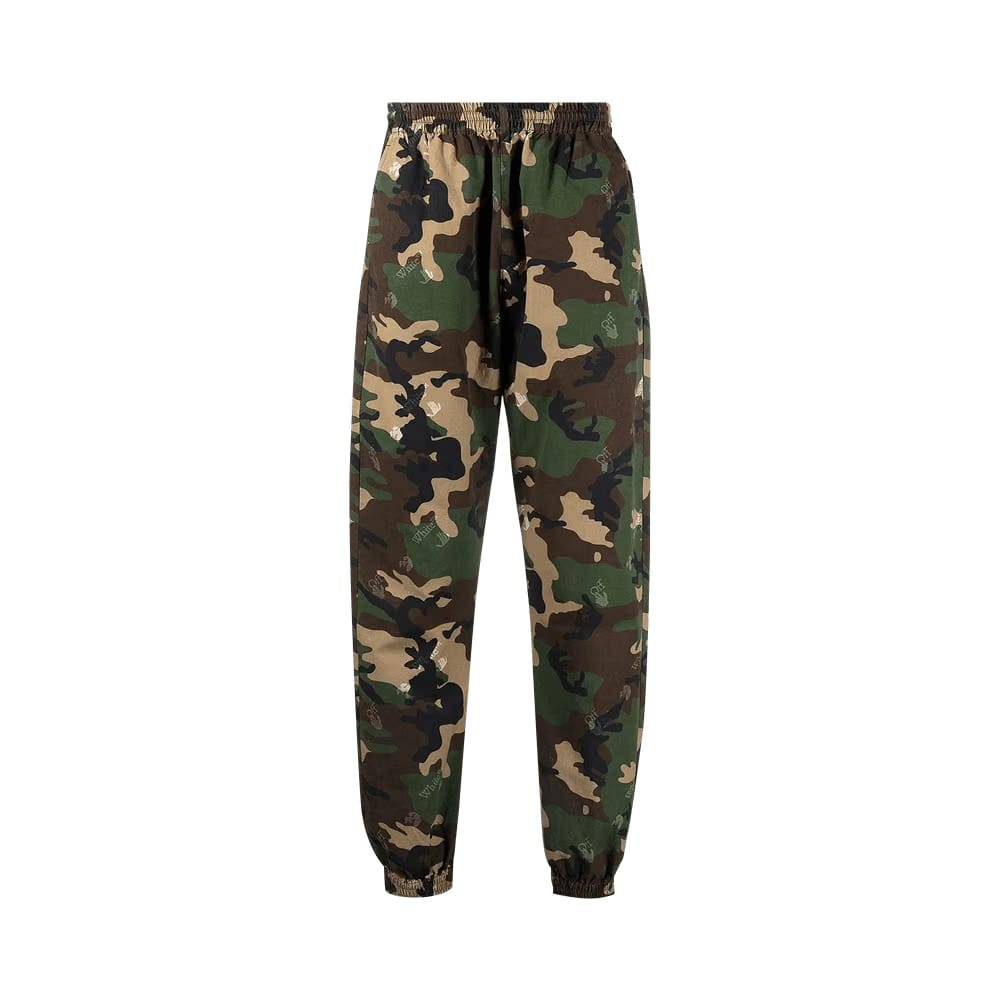 Off-White Logo Casual Pant Camouflage