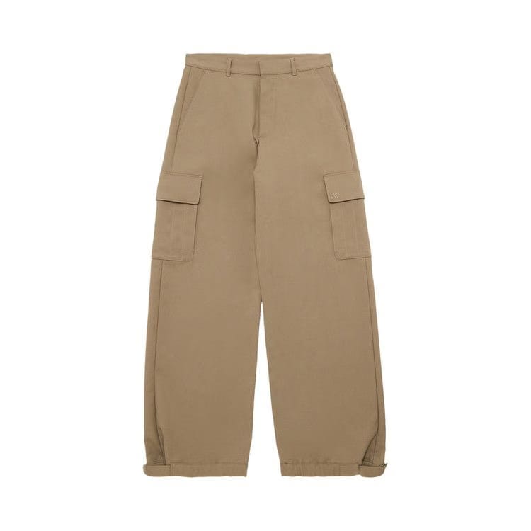 Off-White Emblem Drill Cargo Pant Beige/Beige