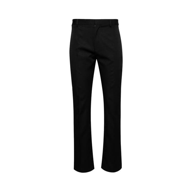 Off-White Emblem Wool Slim Zip Detail Pant Black/Black