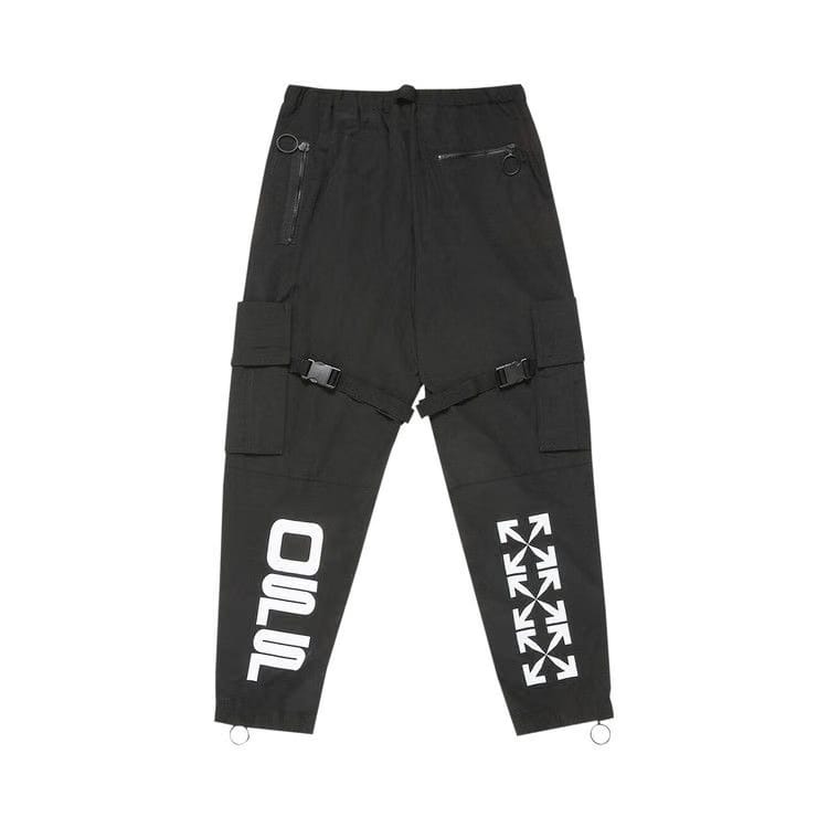 Off-White Nylon Cargo Pant Black