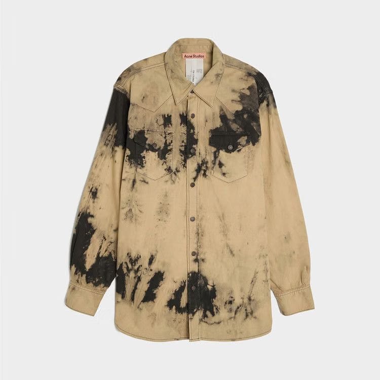 Acne Studios Hoodie Black/Beige