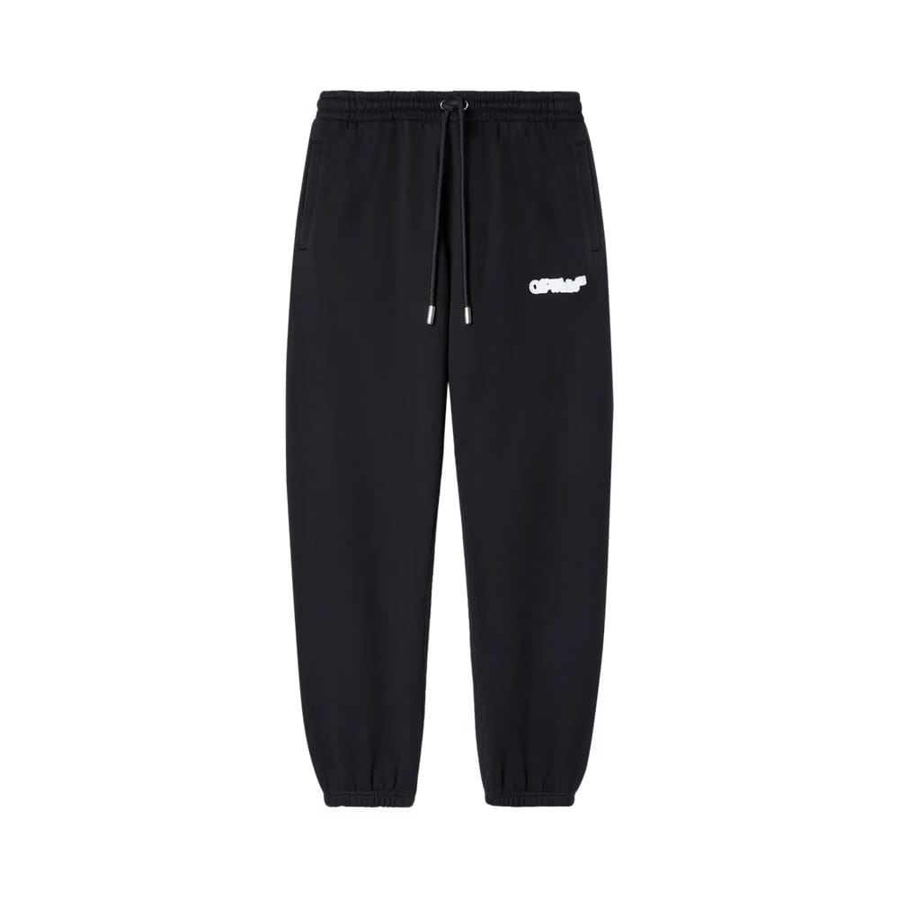 Off-White Spray Arrow Cuffed Sweatpants Black/White
