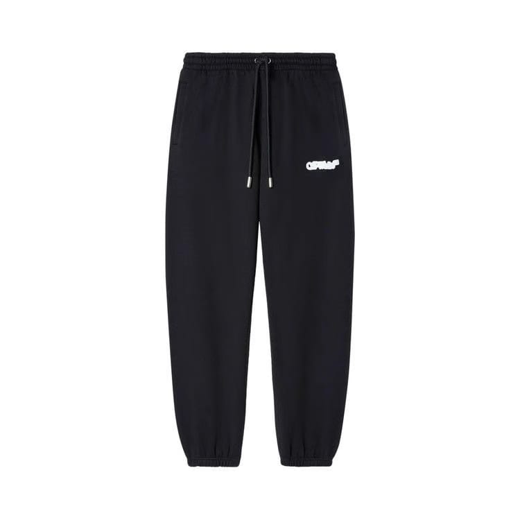 Off-White Spray Arrow Cuffed Sweatpants Black/White