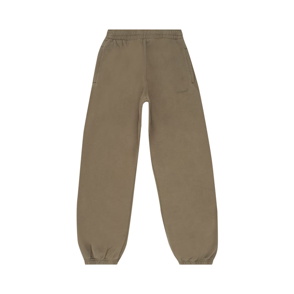 Off-White Diag Tab Slim Sweatpant Army Green