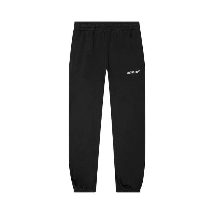 Off-White Caravag Paint Shorten Sweatpant Black/White