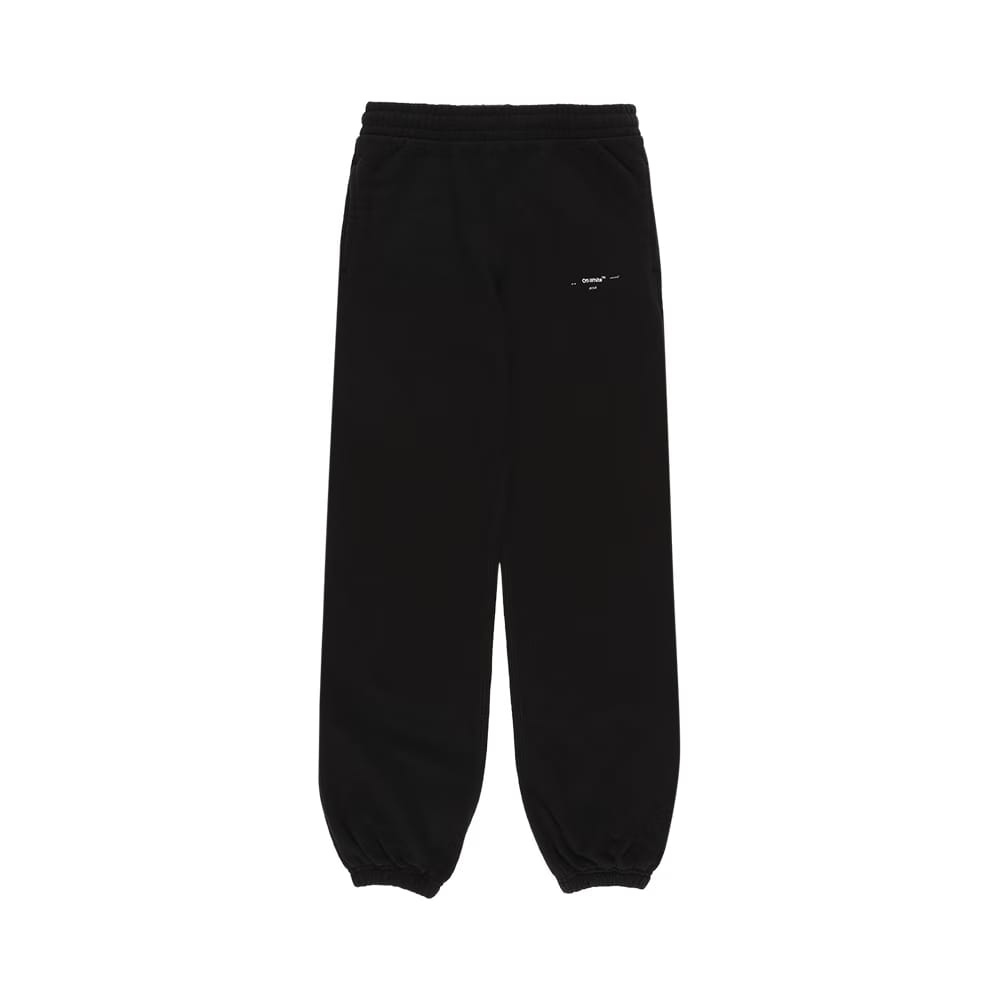 Off-White Logo Slim Sweatpant Black
