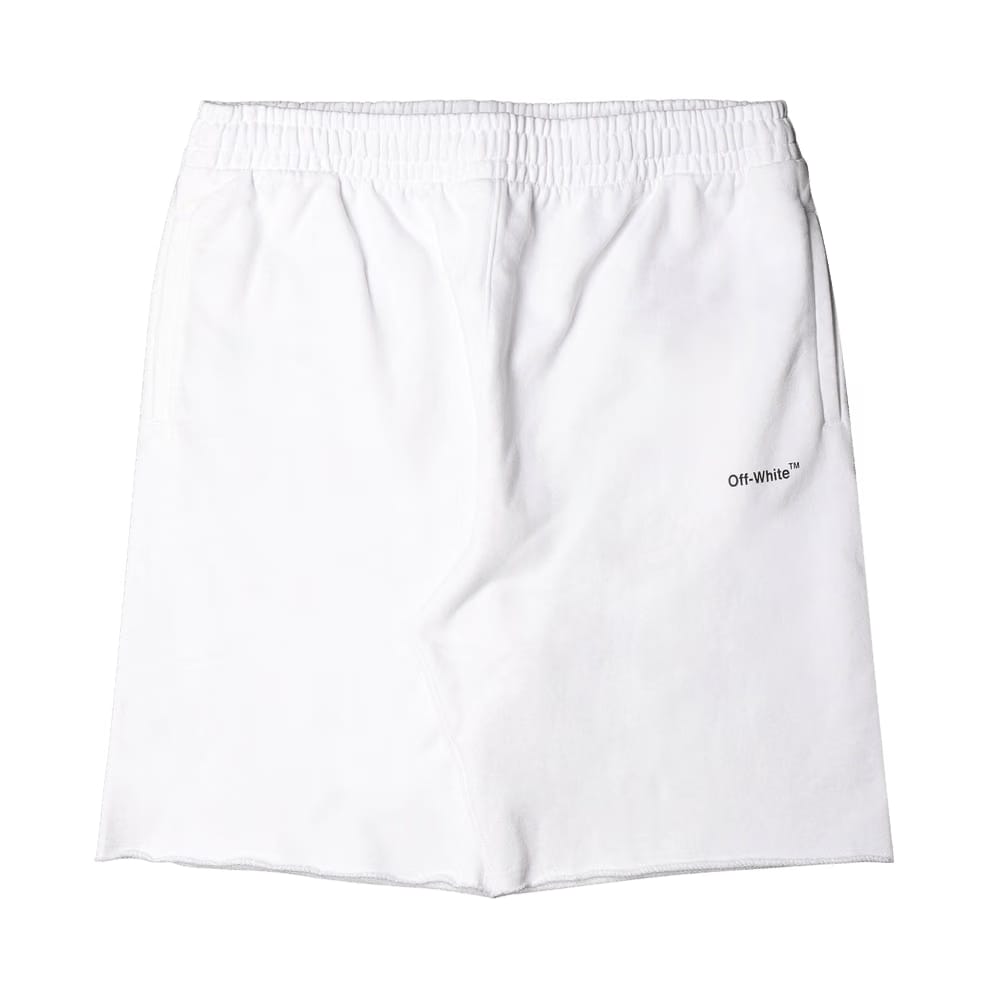 Off-White Single Arrow Pocket Sweatshort White/Black