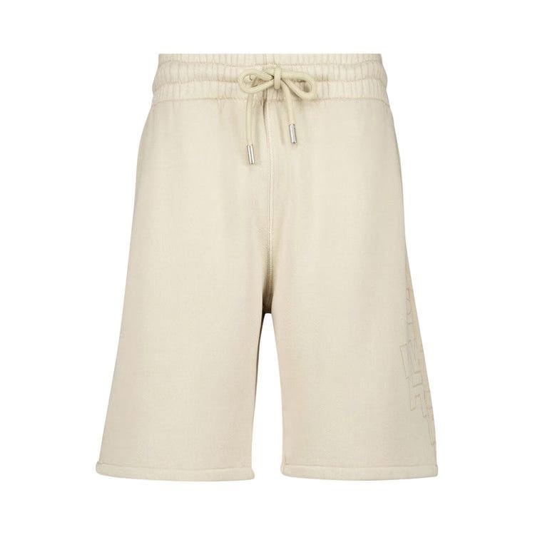 Off-White Outline Skate Sweatshorts Brown Rice