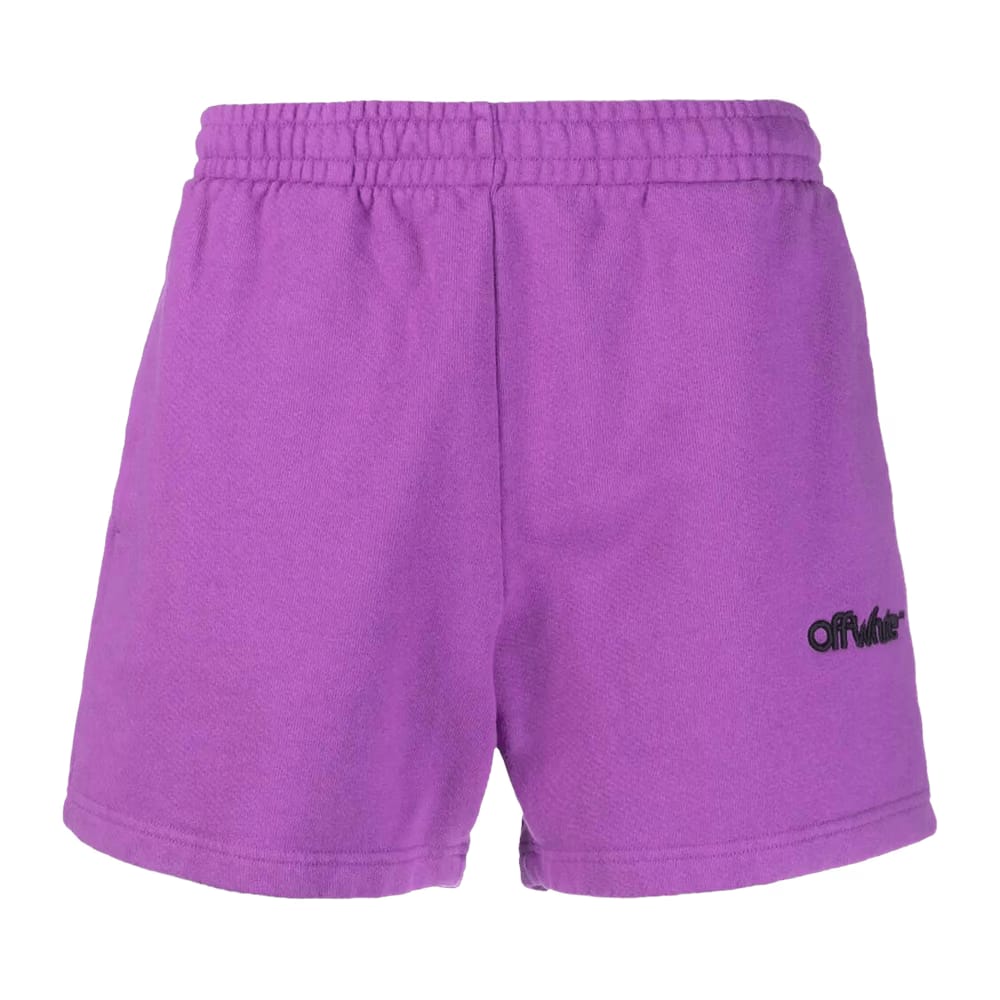 Off-White Chunky Logo Summer Sweatshorts Orchid