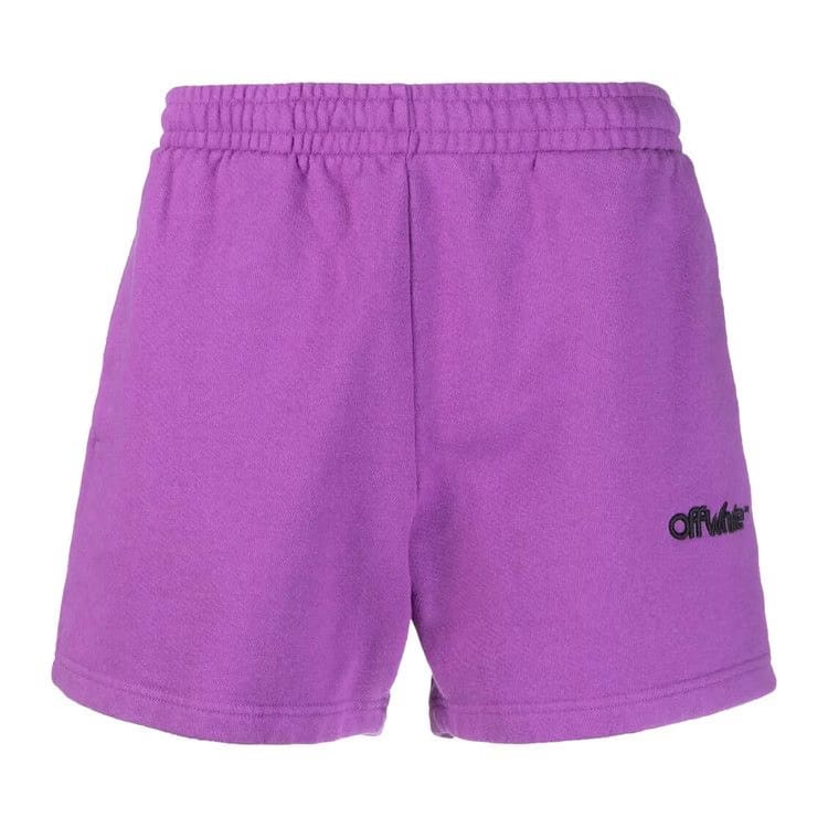 Off-White Chunky Logo Summer Sweatshorts Orchid