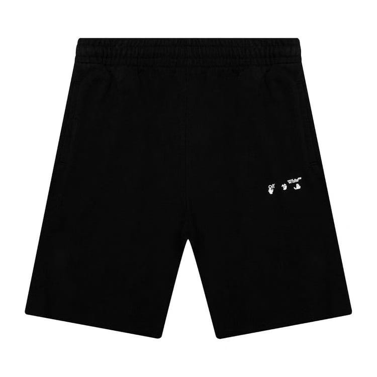 Off-White Logo Sweatshorts Black/White