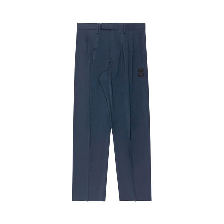 Off-White Oversized Suit Trousers Blue