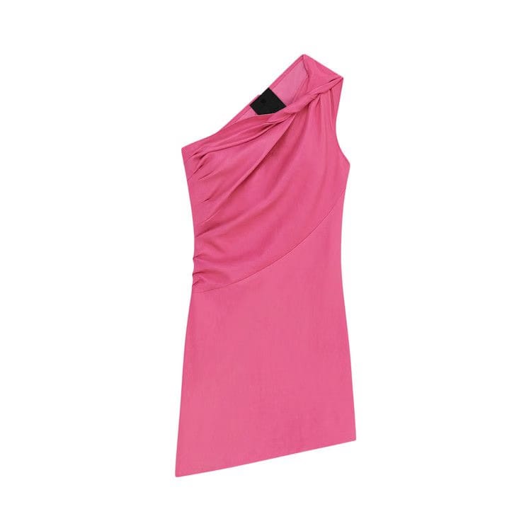Givenchy Draped Mini Dress Fuchsia
