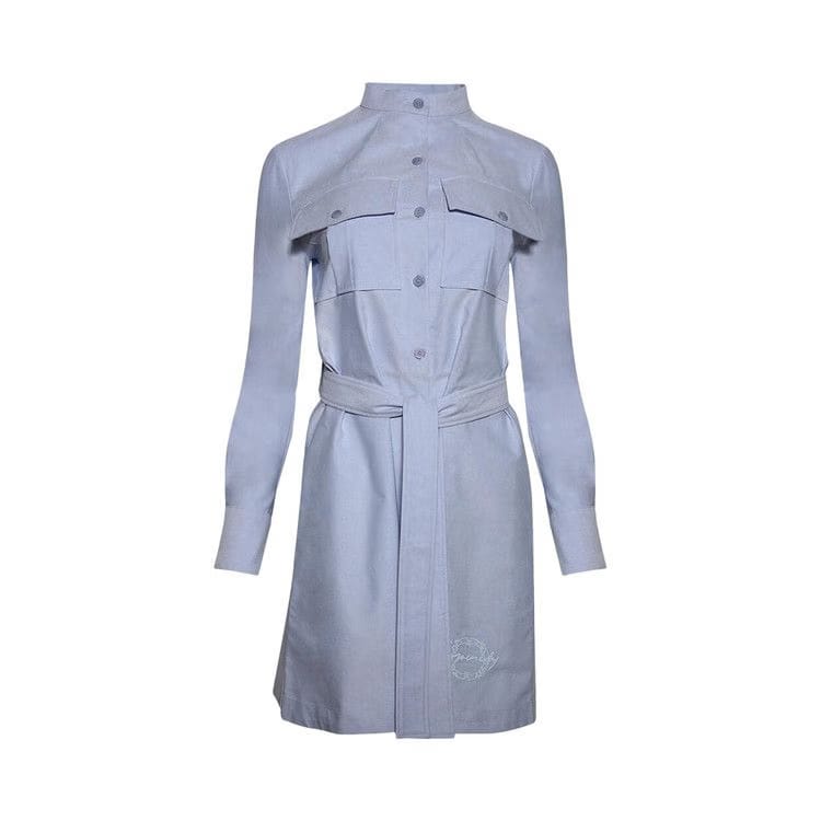 Givenchy Embroidered Mini Dress Baby Blue