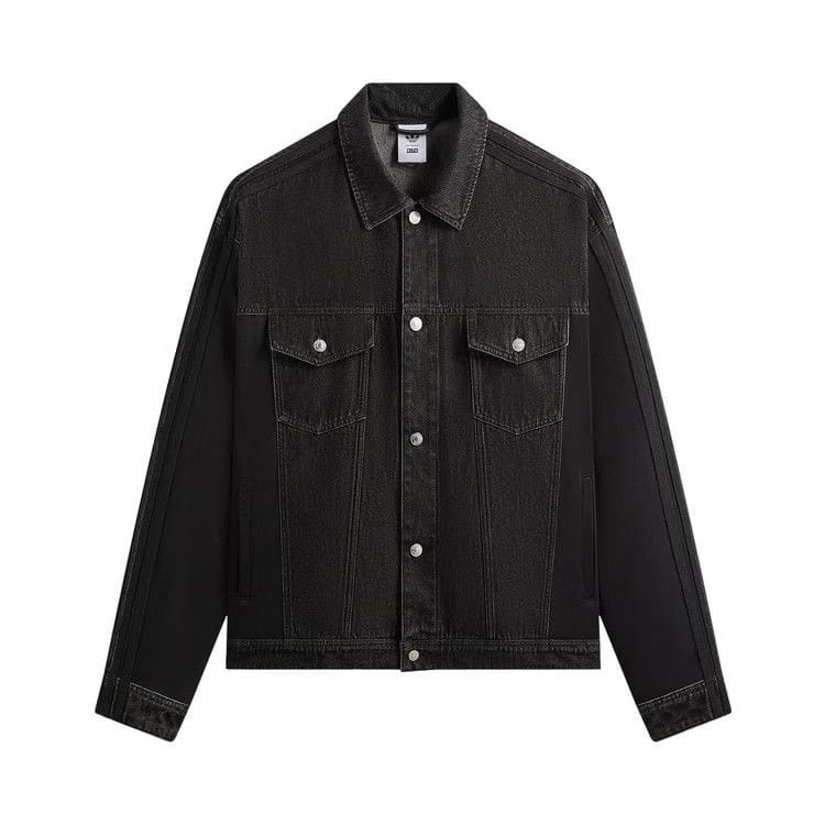 Kith For Adidas Football Denim Jacket Black