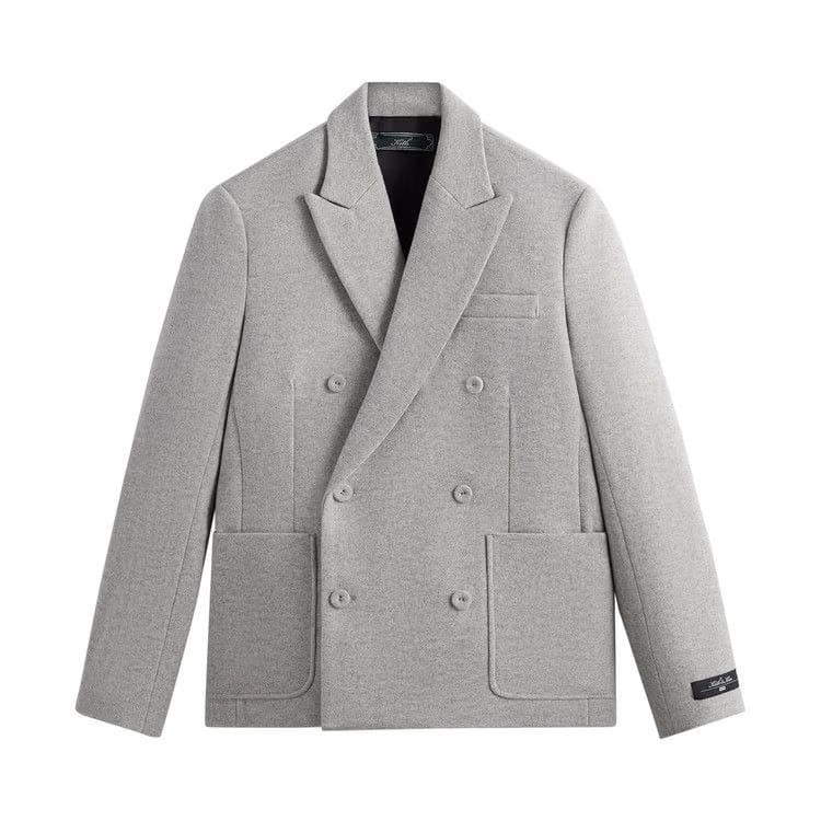 Kith Felted Jersey Julius Blazer Heather Grey