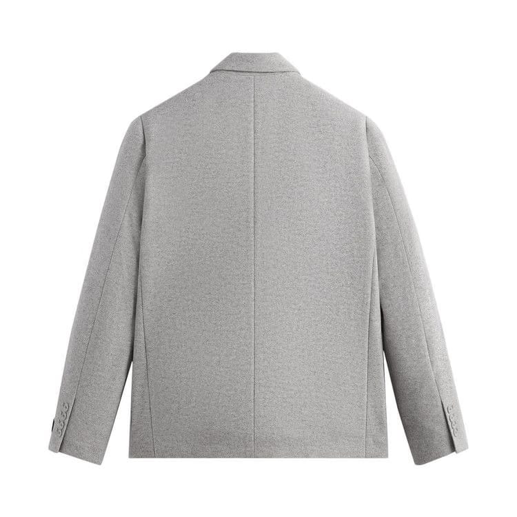 Kith Felted Jersey Julius Blazer Heather Grey