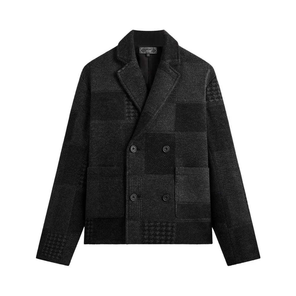 Kith Patchwork Wool Raya Blazer Shadow