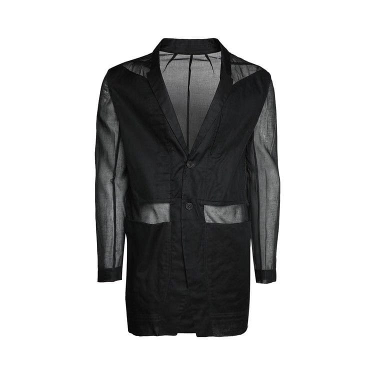 Rick Owens Lido Blazer Jacket Black