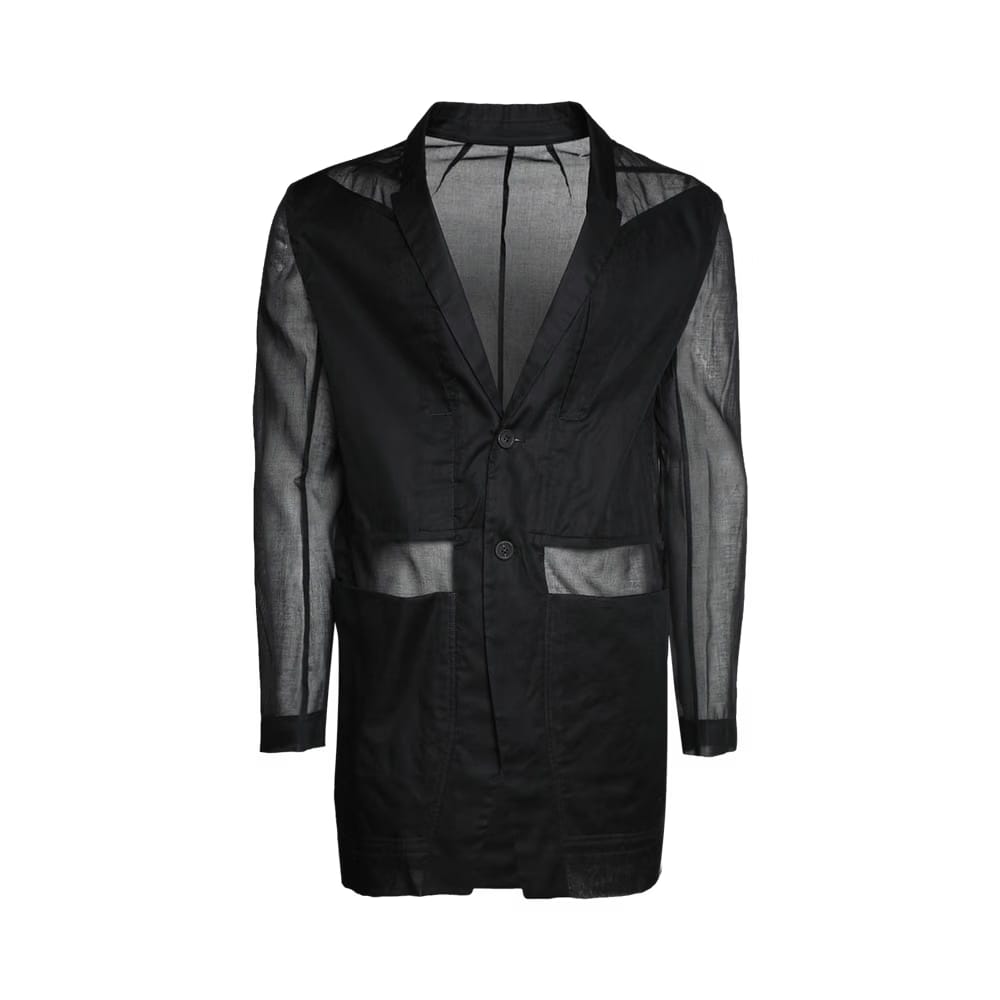 Rick Owens Lido Blazer Jacket Black