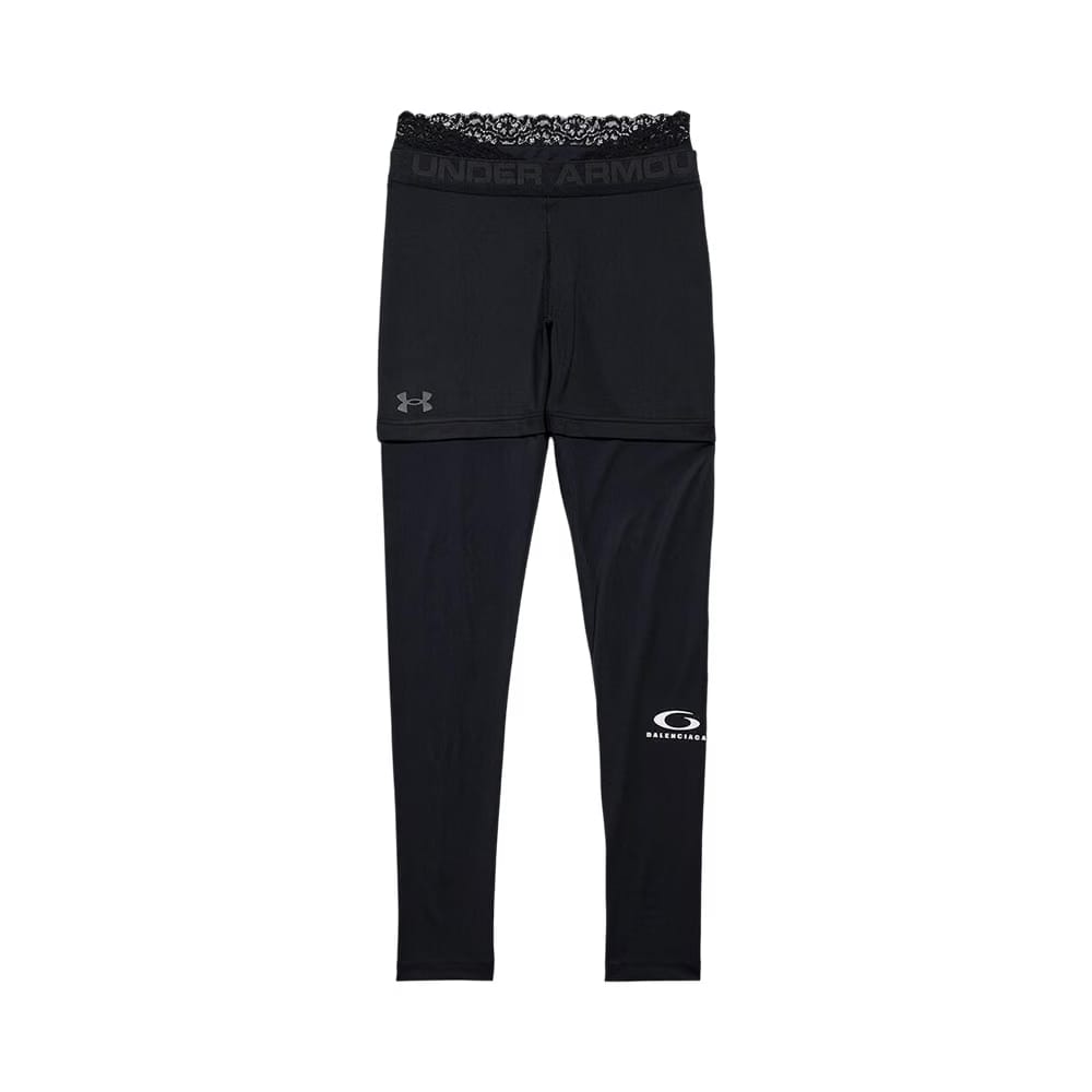 Balenciaga Ua Layered Leggings Black