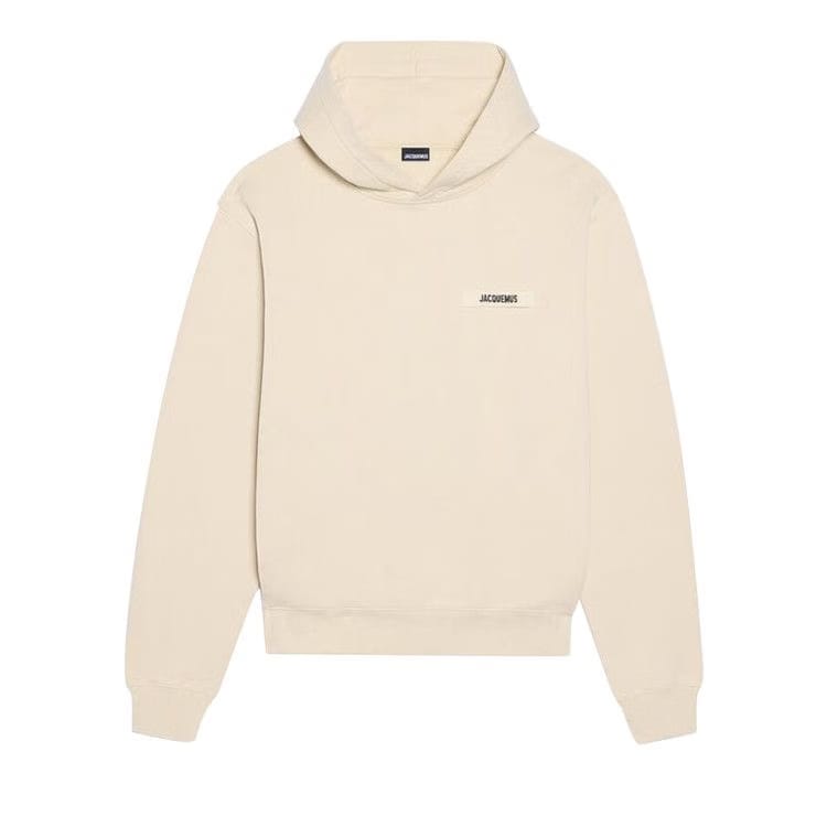 Jacquemus Gros Grain Hoodie Beige
