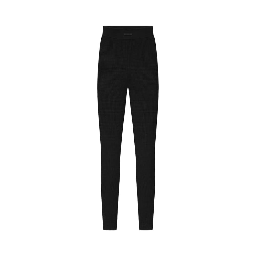 Fear of God Essentials Waffle Leggings Vintage Black