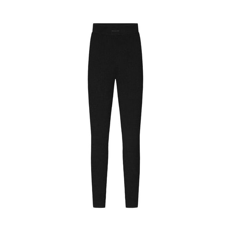 Fear of God Essentials Waffle Leggings Vintage Black
