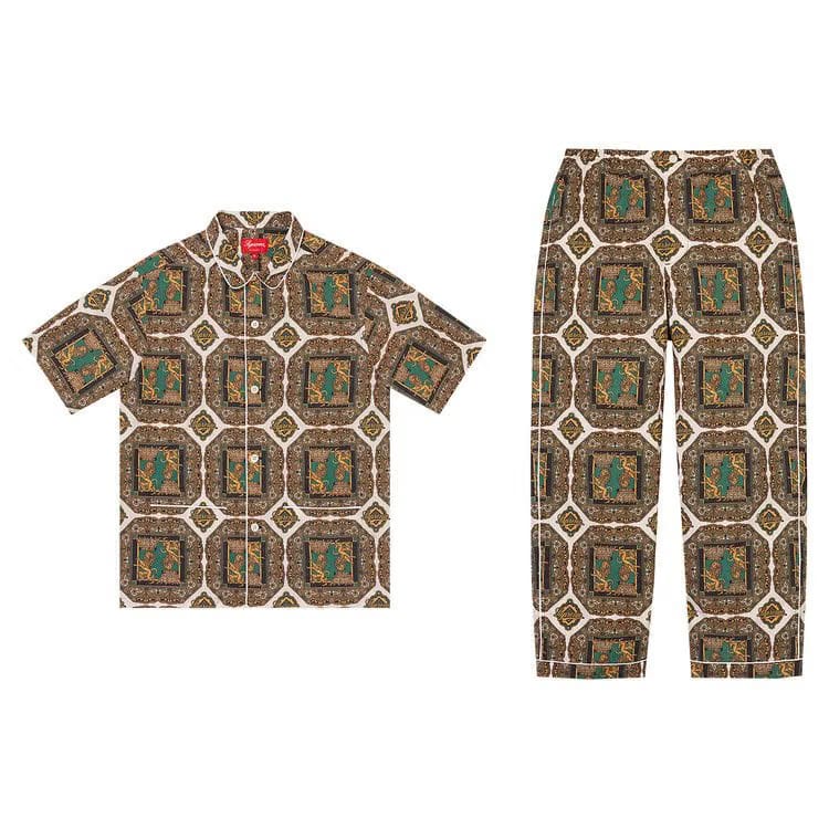 Supreme Regency Pajama Set Gold