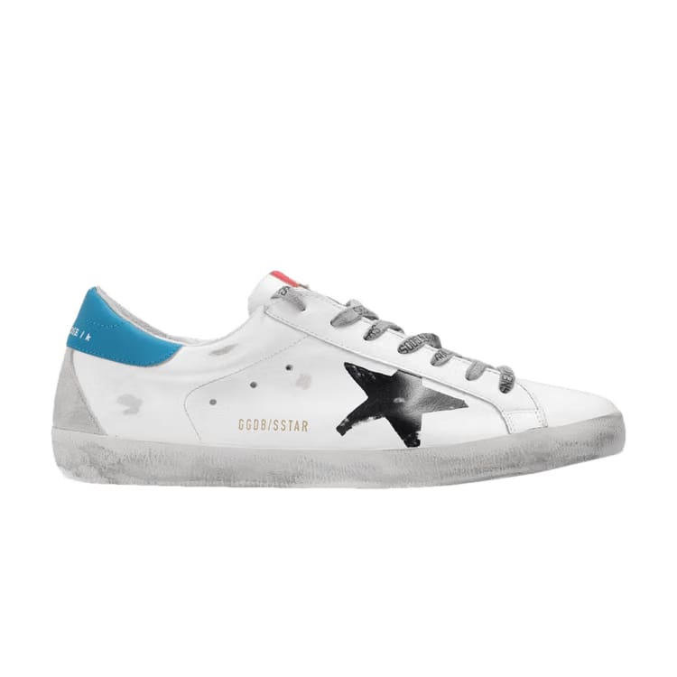 Golden Goose Superstar White Petrol