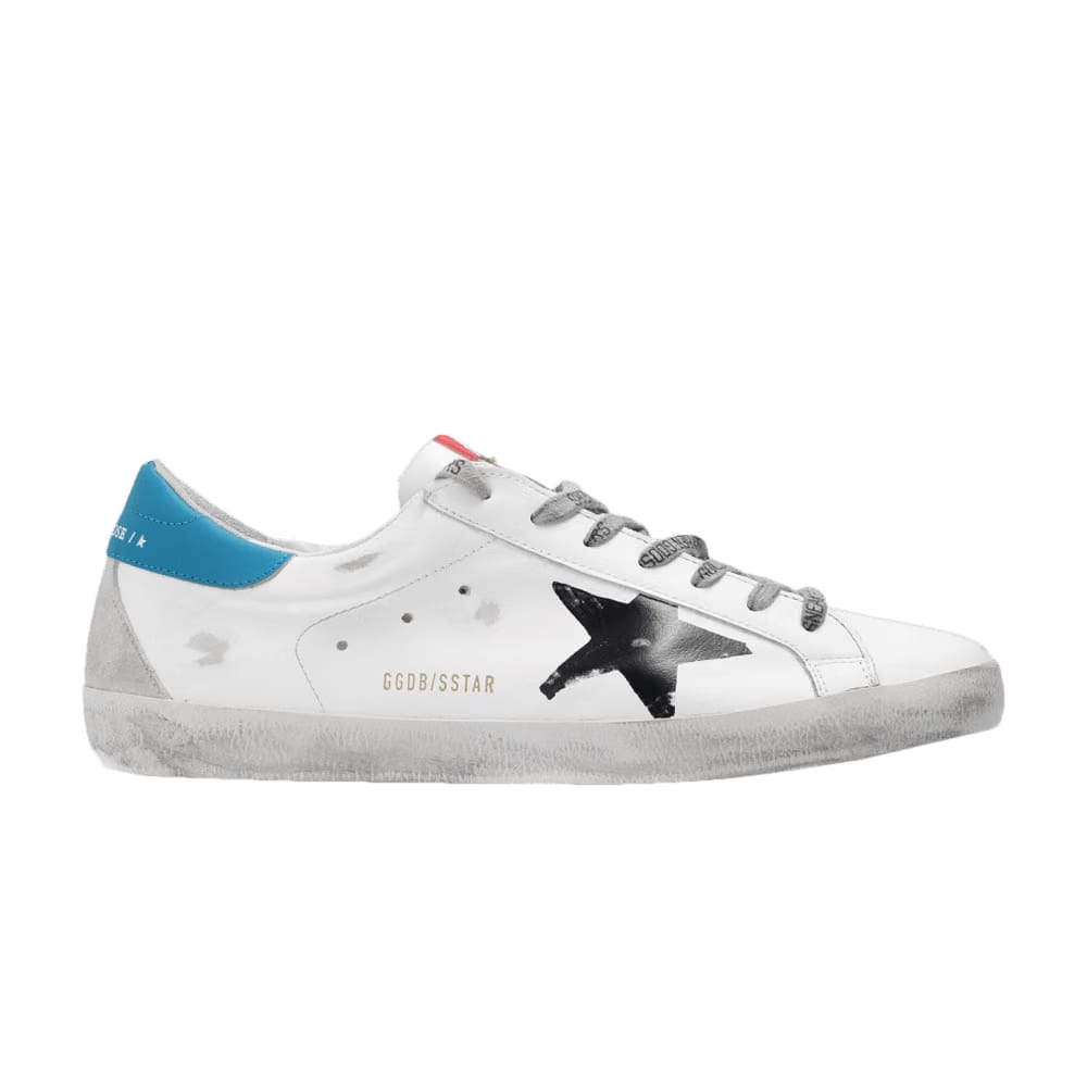 Golden Goose Superstar White Petrol