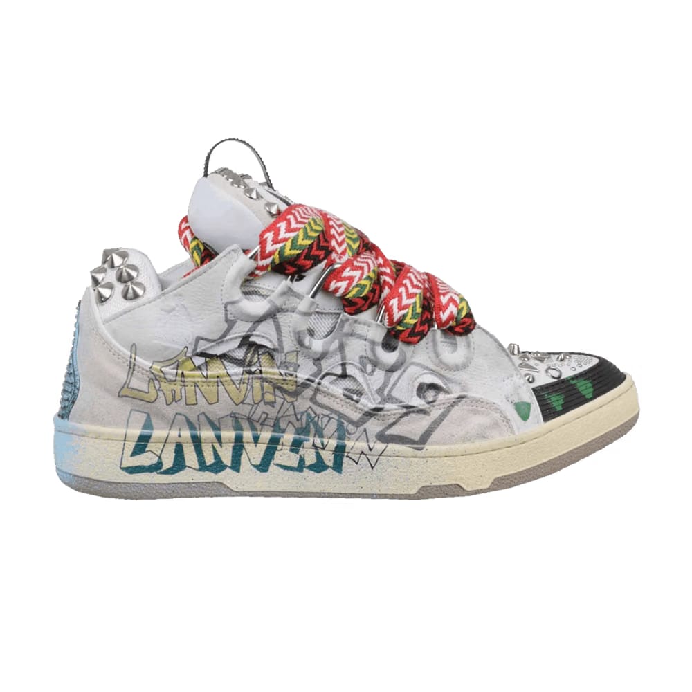 Lanvin Wmns Curb Sneakers 'Graffiti'
