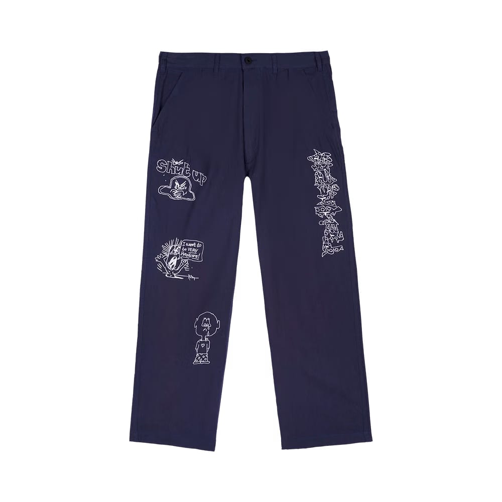 Brain Dead Leomi Resort Pant Navy